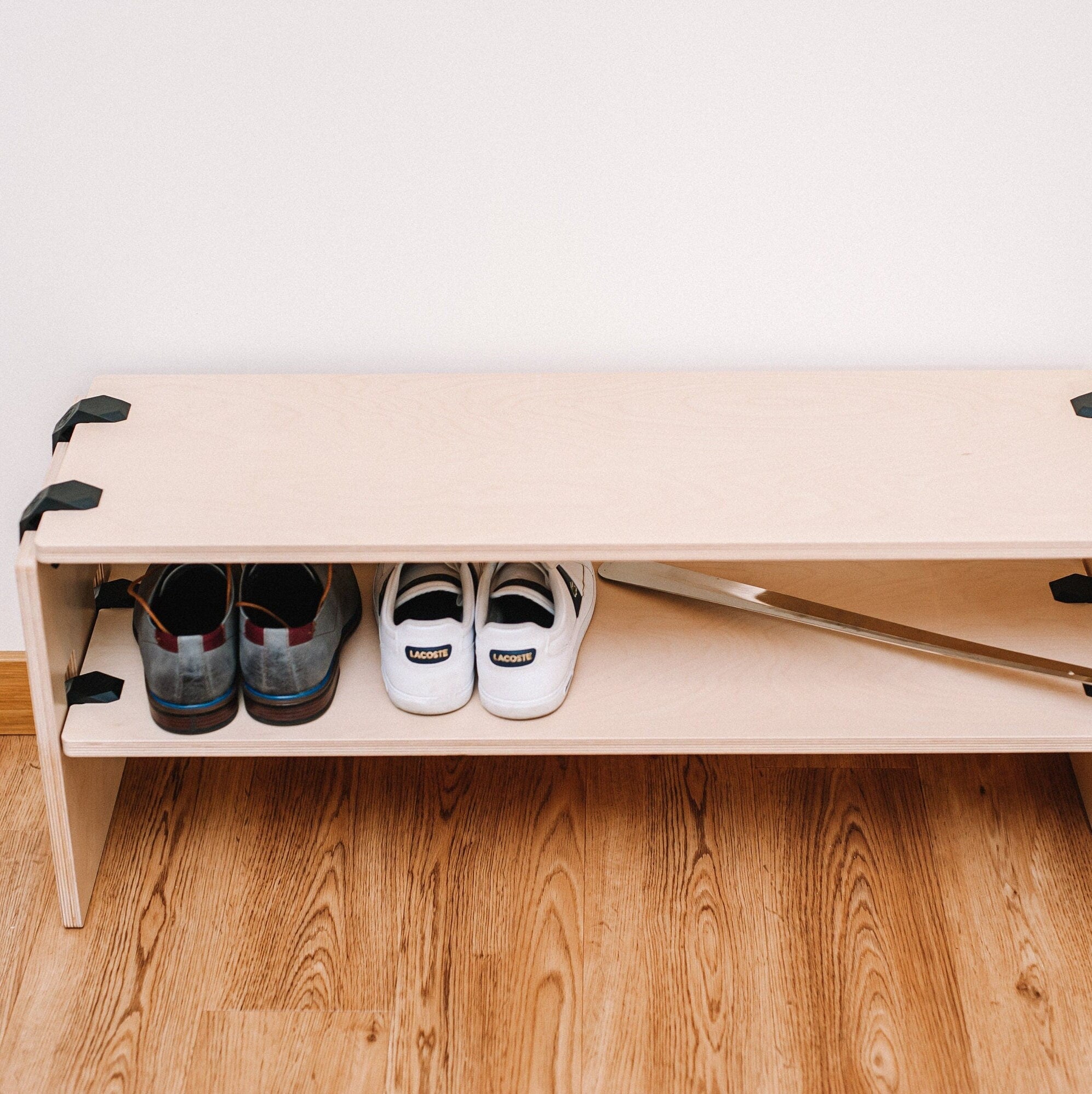 Wood Shoe Rack Bench for Keeping Your Shoes in Style, DIY Free Standing Shoe Rack, Standing Shoe Rack , Wooden Bench with Shoe Rack