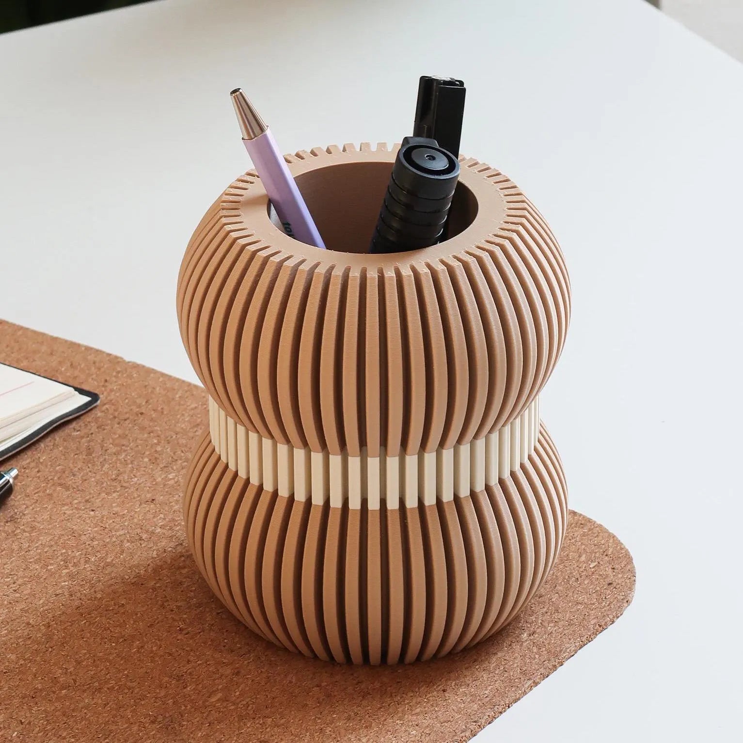 Minimalist Pencil Holder - TRIS Home Office Organizer