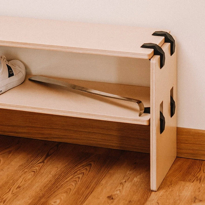 Wood Shoe Rack Bench for Keeping Your Shoes in Style, DIY Free Standing Shoe Rack, Standing Shoe Rack , Wooden Bench with Shoe Rack