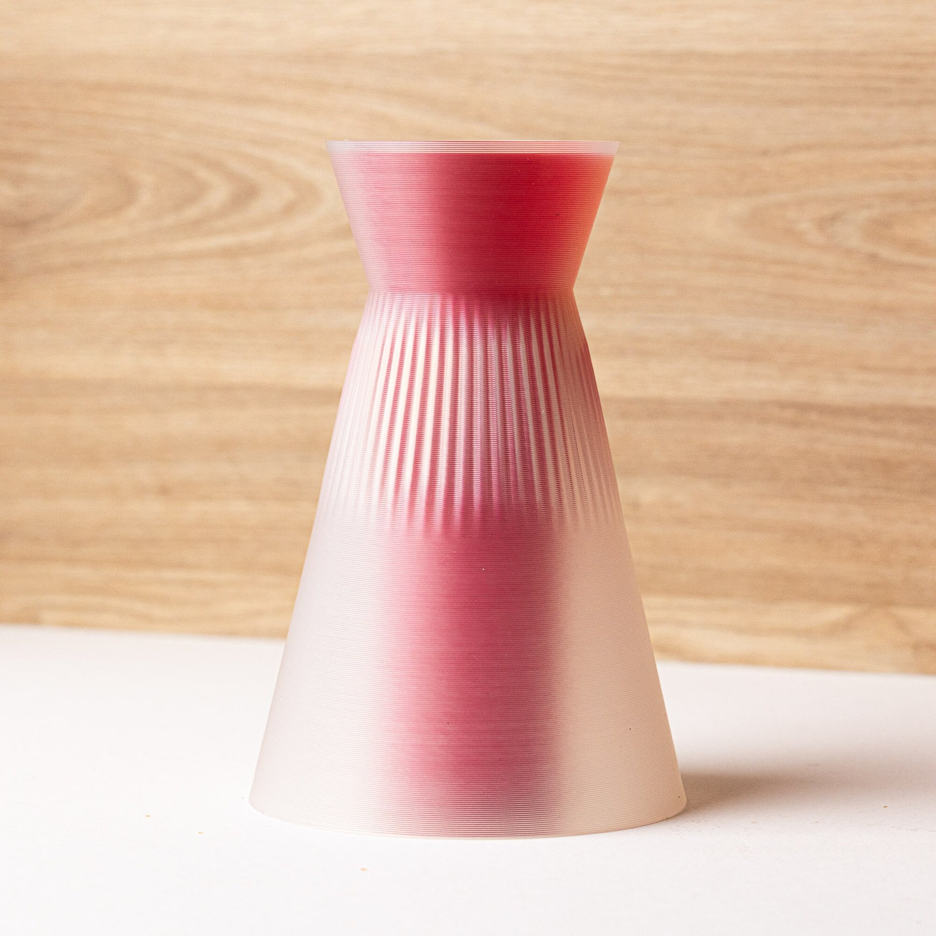 Prismatic Waterproof Vase - Primary Color - 3D Printed in France