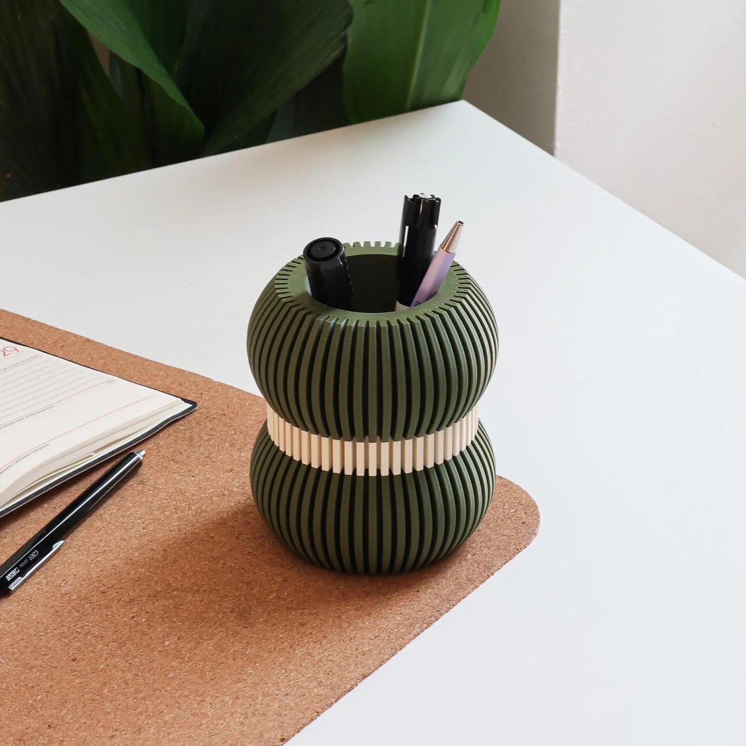 Minimalist Pencil Holder - TRIS Home Office Organizer