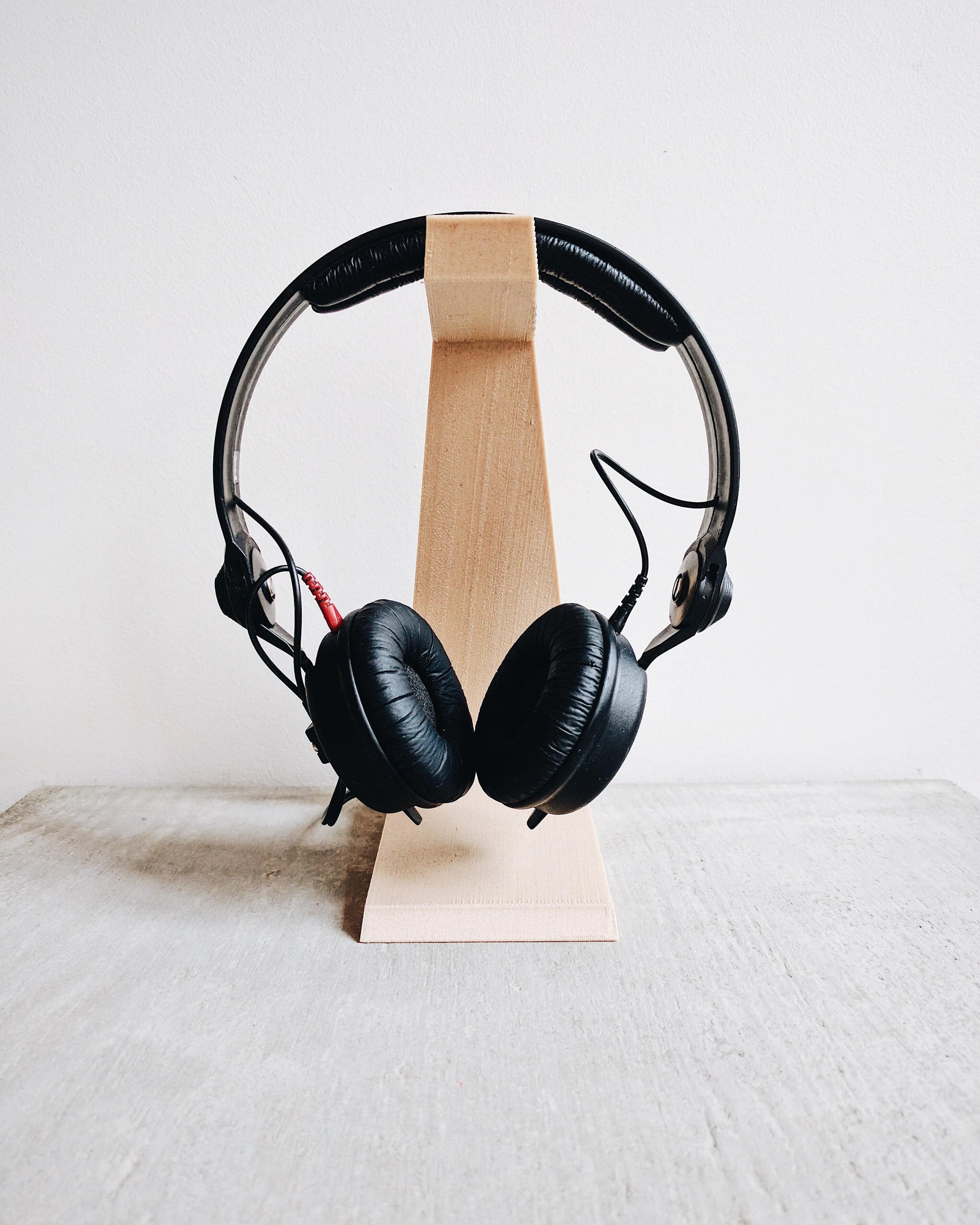 Headphone Holder Printed in Wood / Desk Organizer / Original Gift for Him or Her