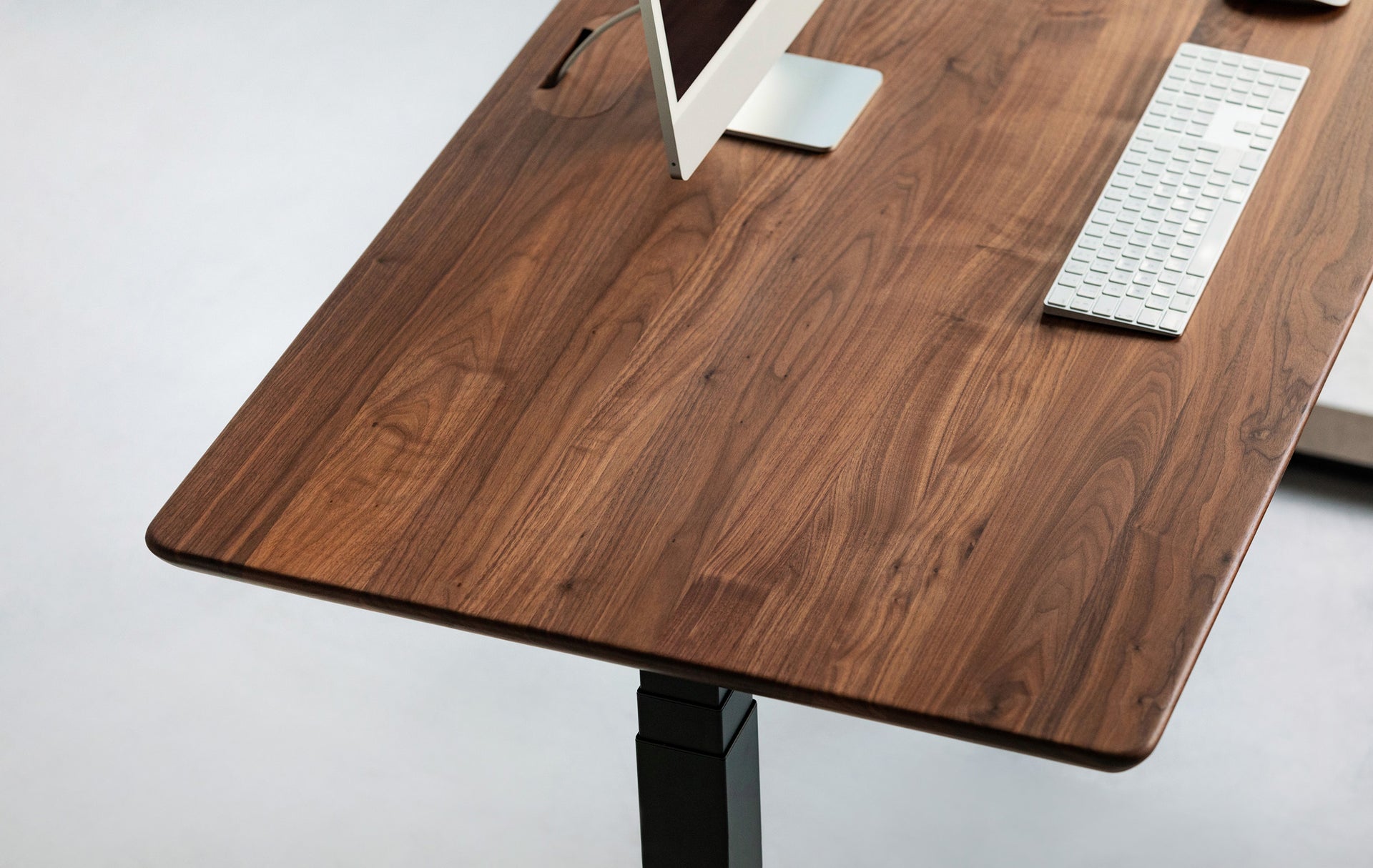 Handmade Standing Desk - Dark Oak